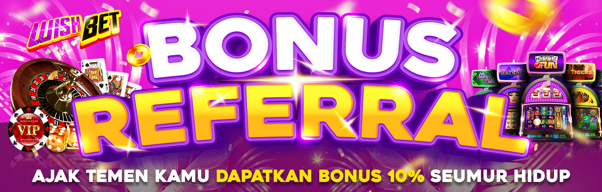 BONUS REFERRAL SEUMUR HIDUP