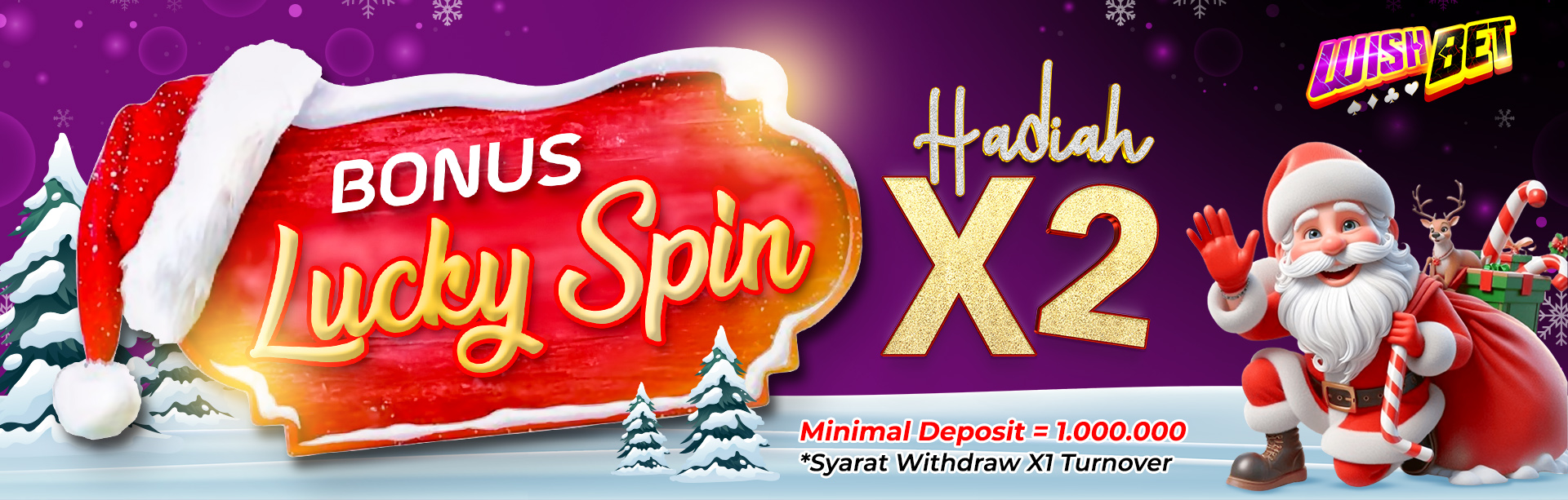 BONUS LUCKY SPIN NATAL 2025