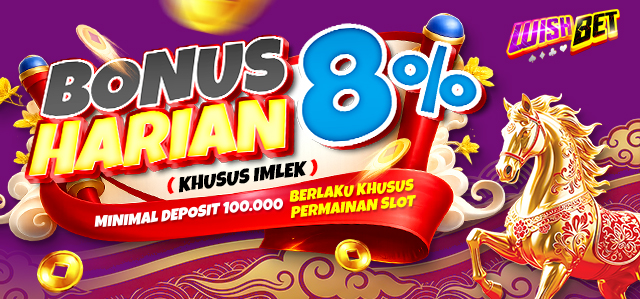 BONUS HARIAN IMLEK 8%