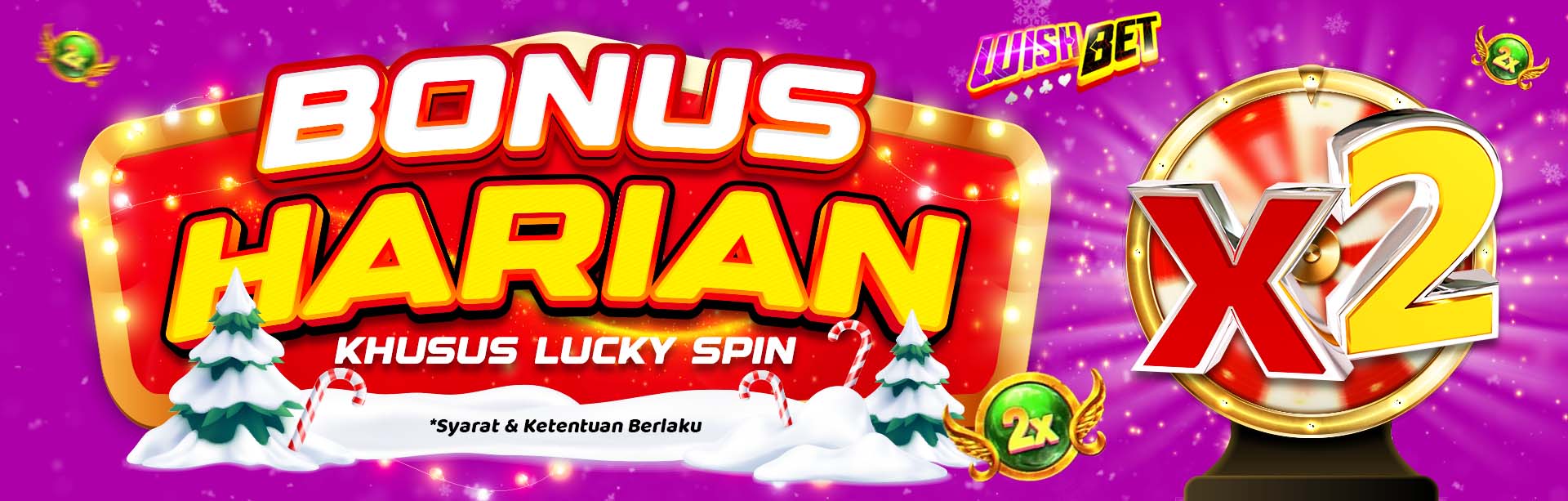 BONUS HARIAN LUCKY SPIN