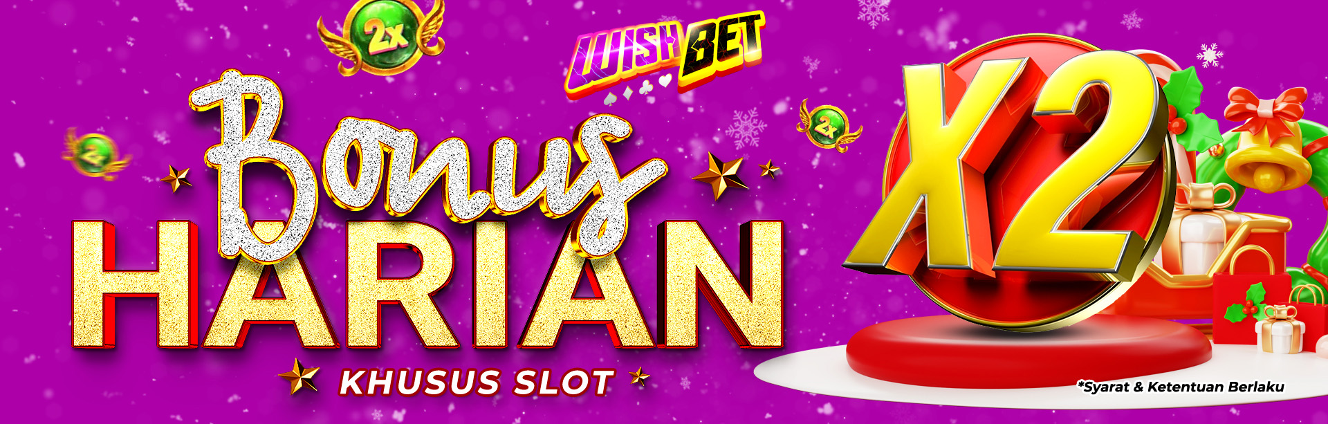 BONUS HARIAN SLOT X2